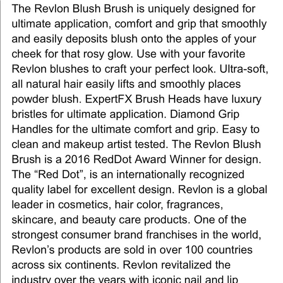 REVLON BLUSH BRUSH BRAND NEW MAKE UP - Picture 4 of 4